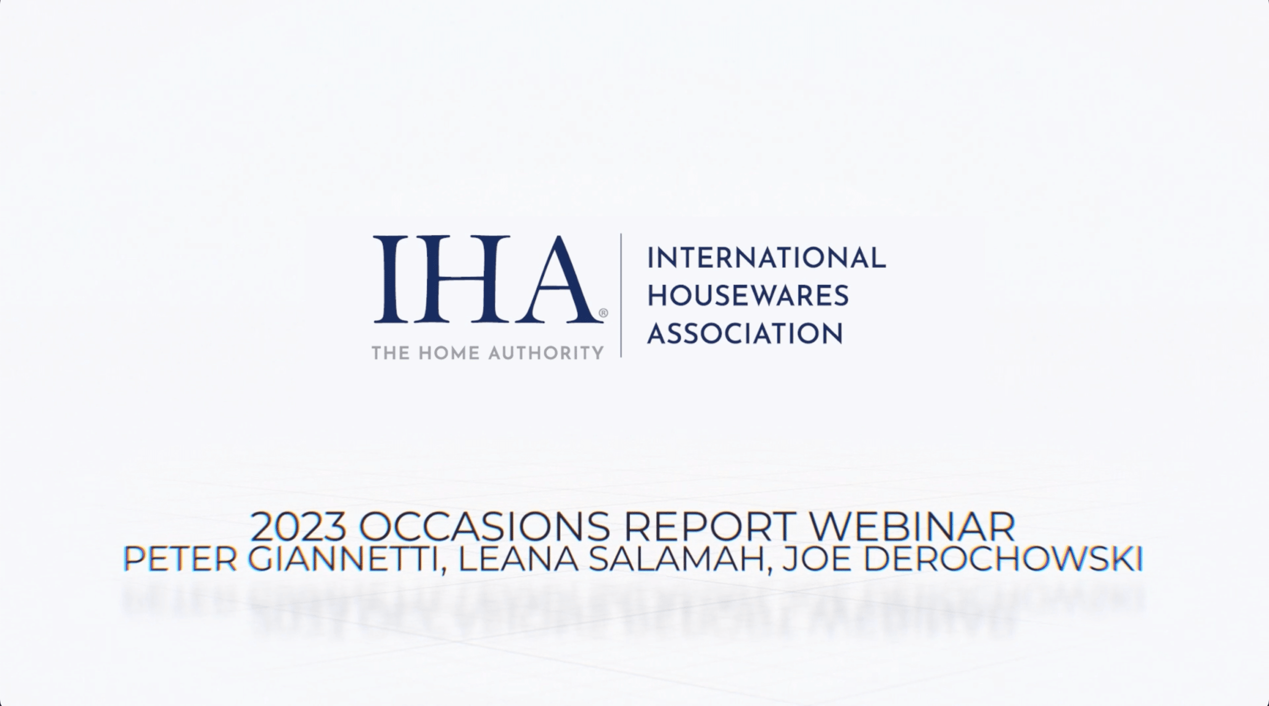 2023 Occasions Report Webinar